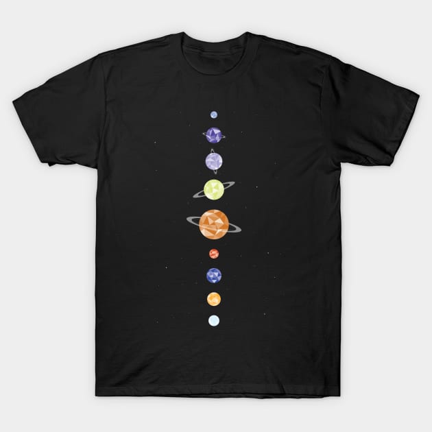 Planets T-Shirt by dorothytimmer